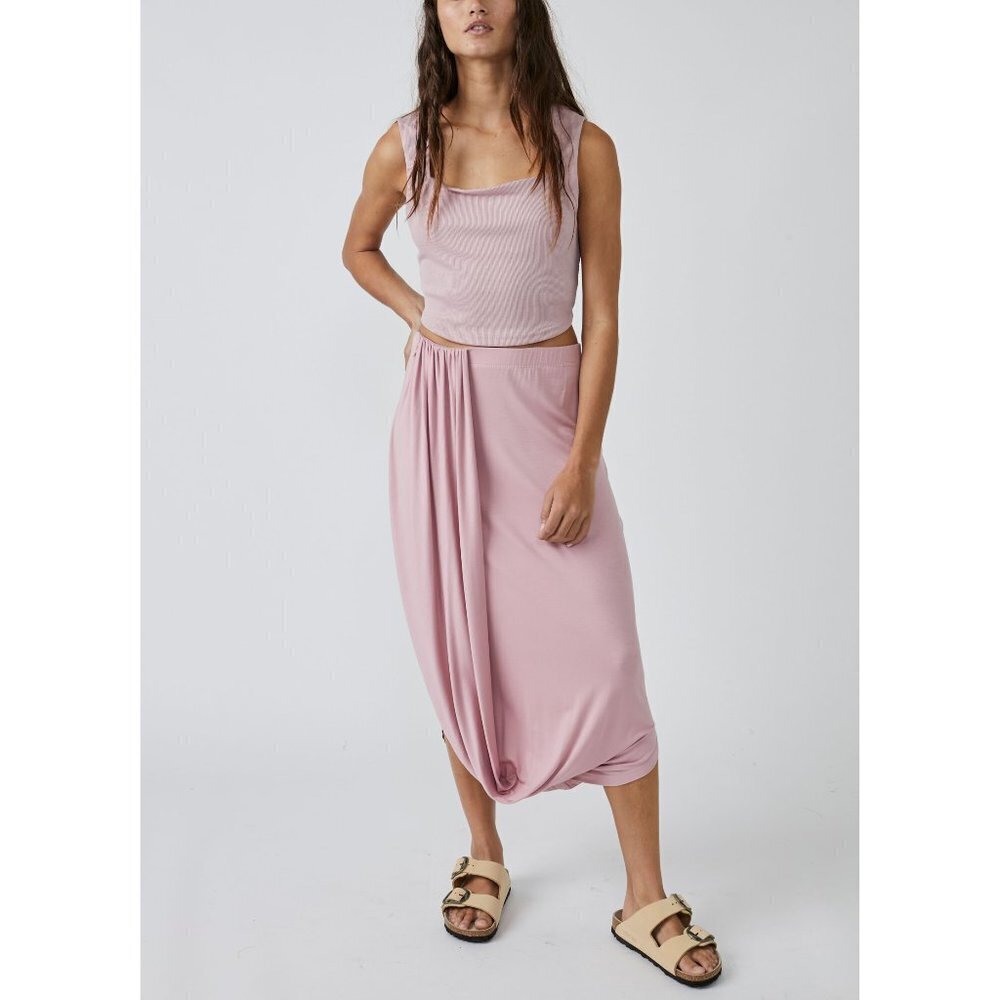 FREE PEOPLE Daphne Skirt rose